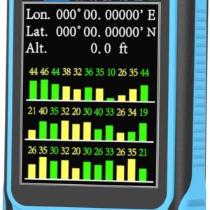 Handheld GPS Survey Equipment, High-Precision Rugged Land Surveying Equipment for Mountainous Terrain, Farmland, Forest, Ranch, Mining Lake